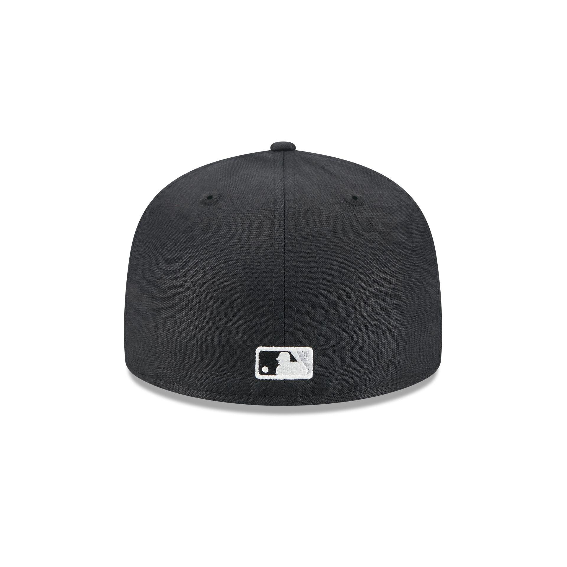 Team Linen Chicago White Sox 59FIFTY Fitted Hat Male Product Image