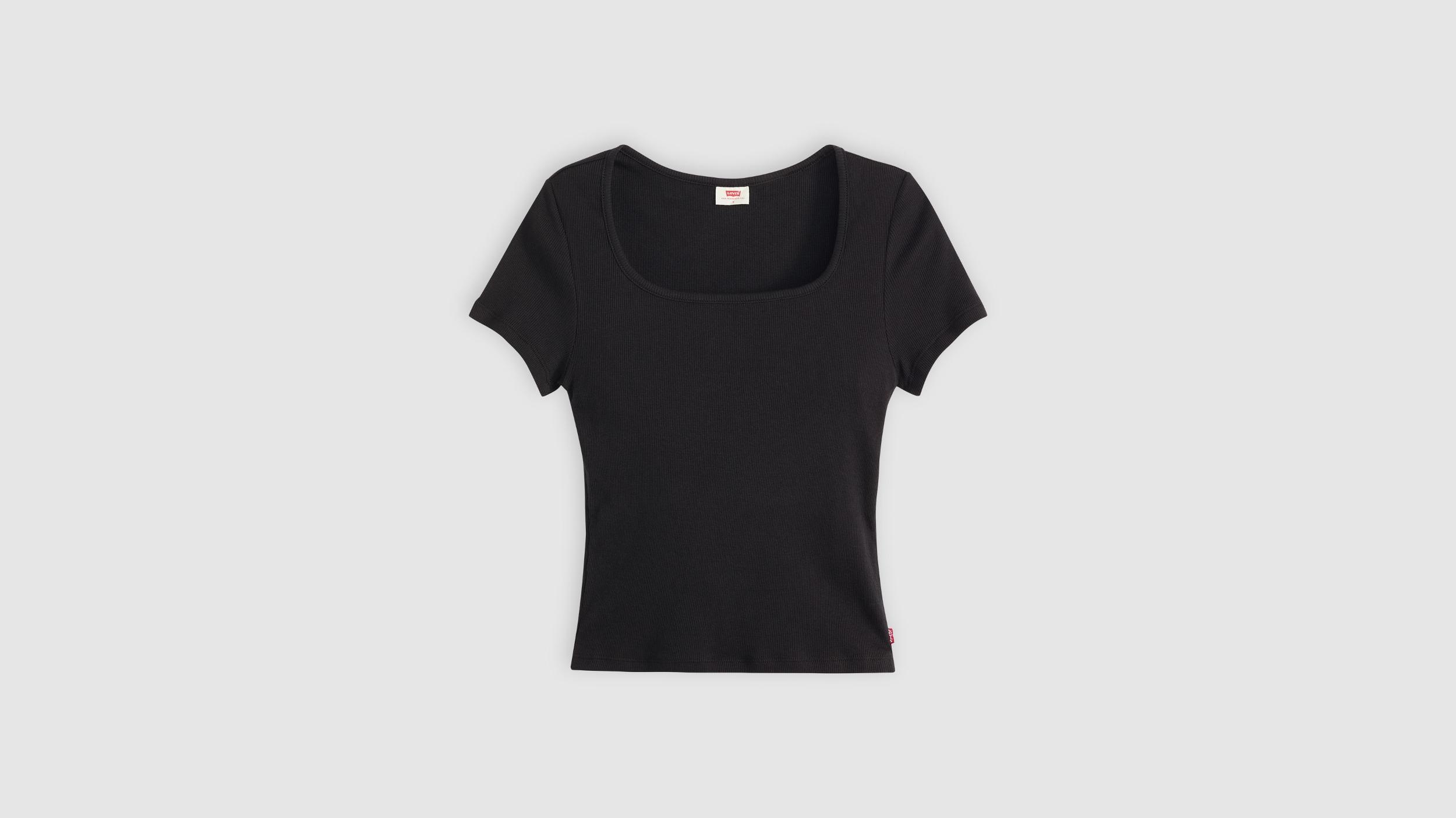 Essential Square Neck Tee Product Image