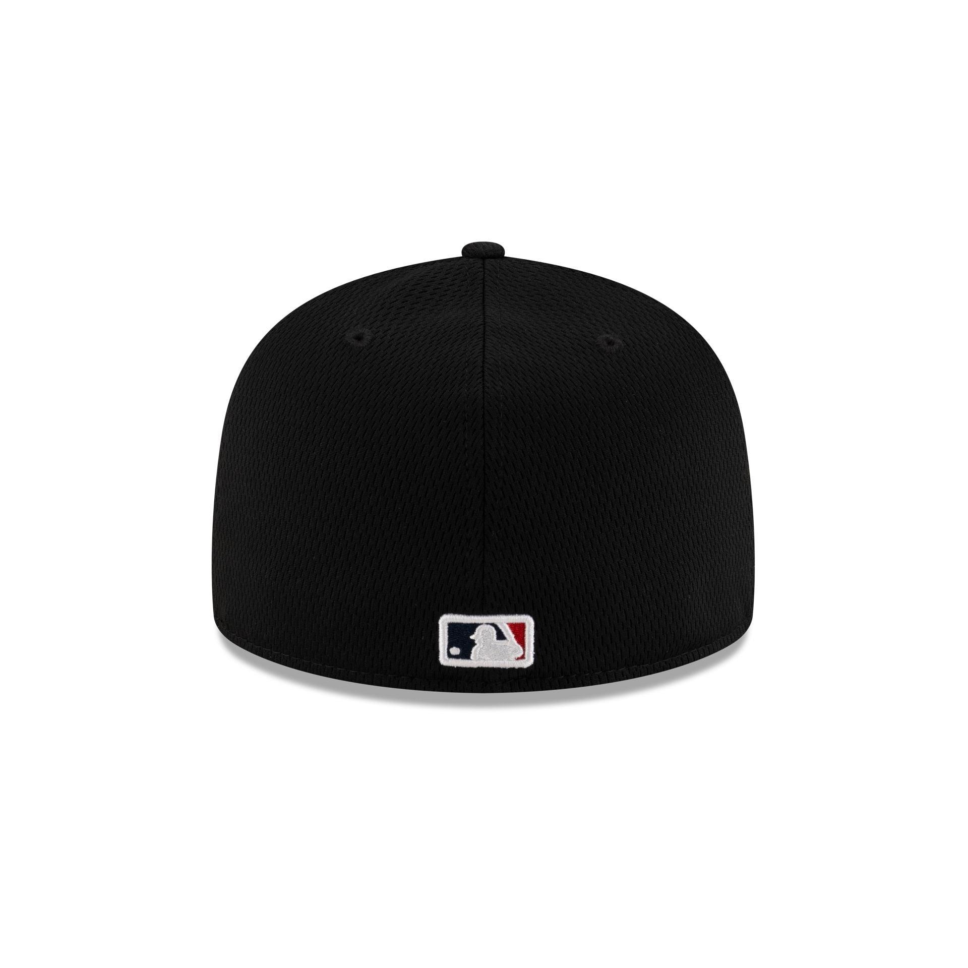 Cleveland Guardians 2025 Clubhouse Alt Black 59FIFTY Fitted Hat Male Product Image