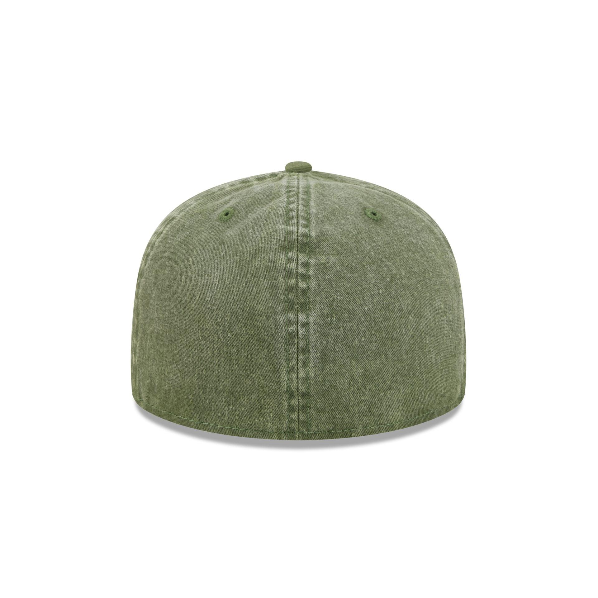 New Era Cap Rifle Green Acid Wash 59FIFTY A-Frame Fitted Hat Male Product Image