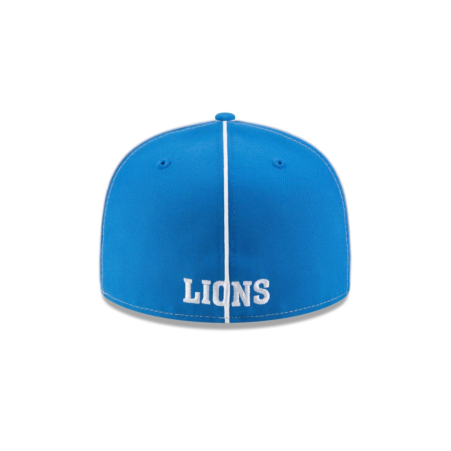 Detroit Lions Two-Tone Pinwheel 59FIFTY Fitted Hat Male Product Image