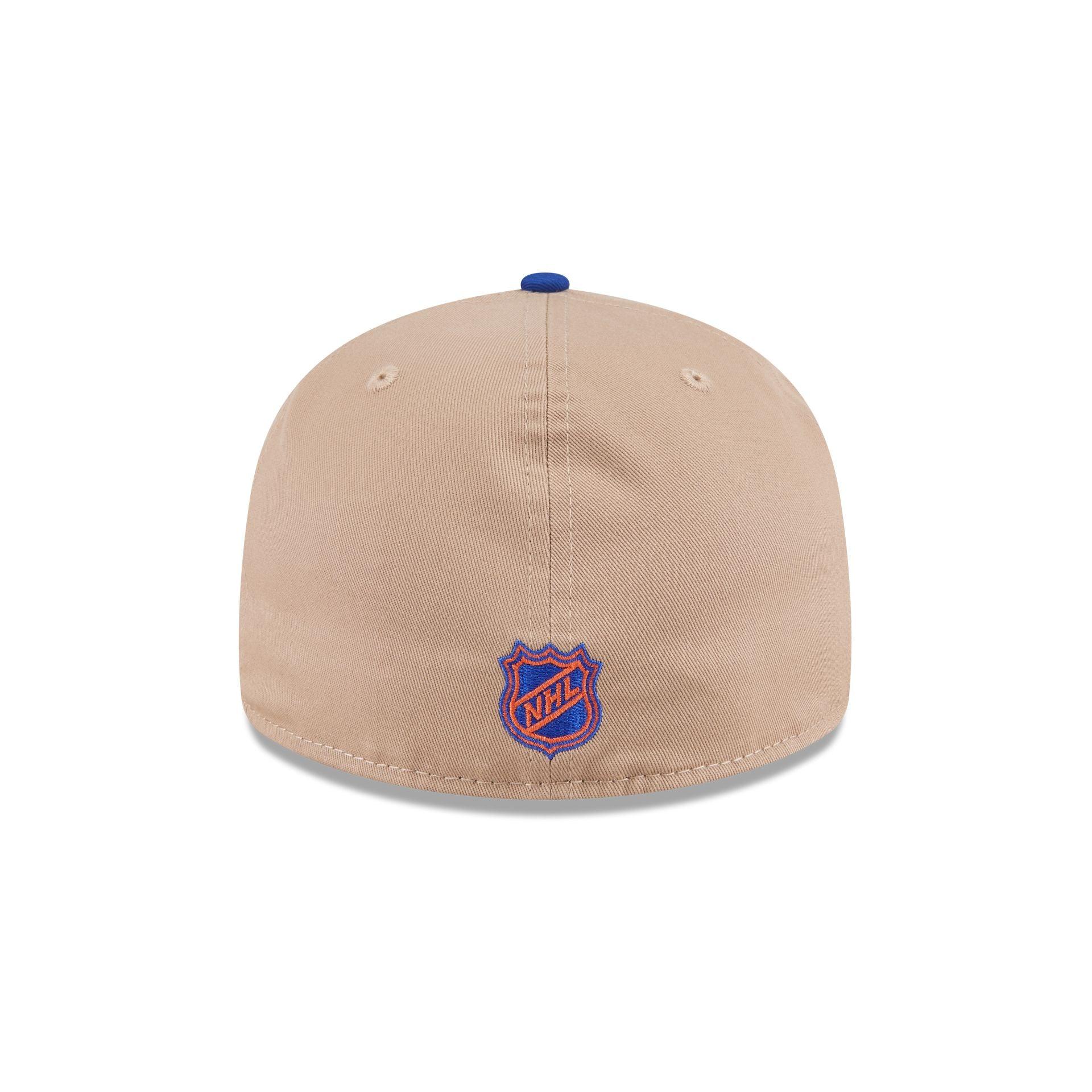 Edmonton Oilers Camel Retro Crown 59FIFTY Fitted Hat Male Product Image