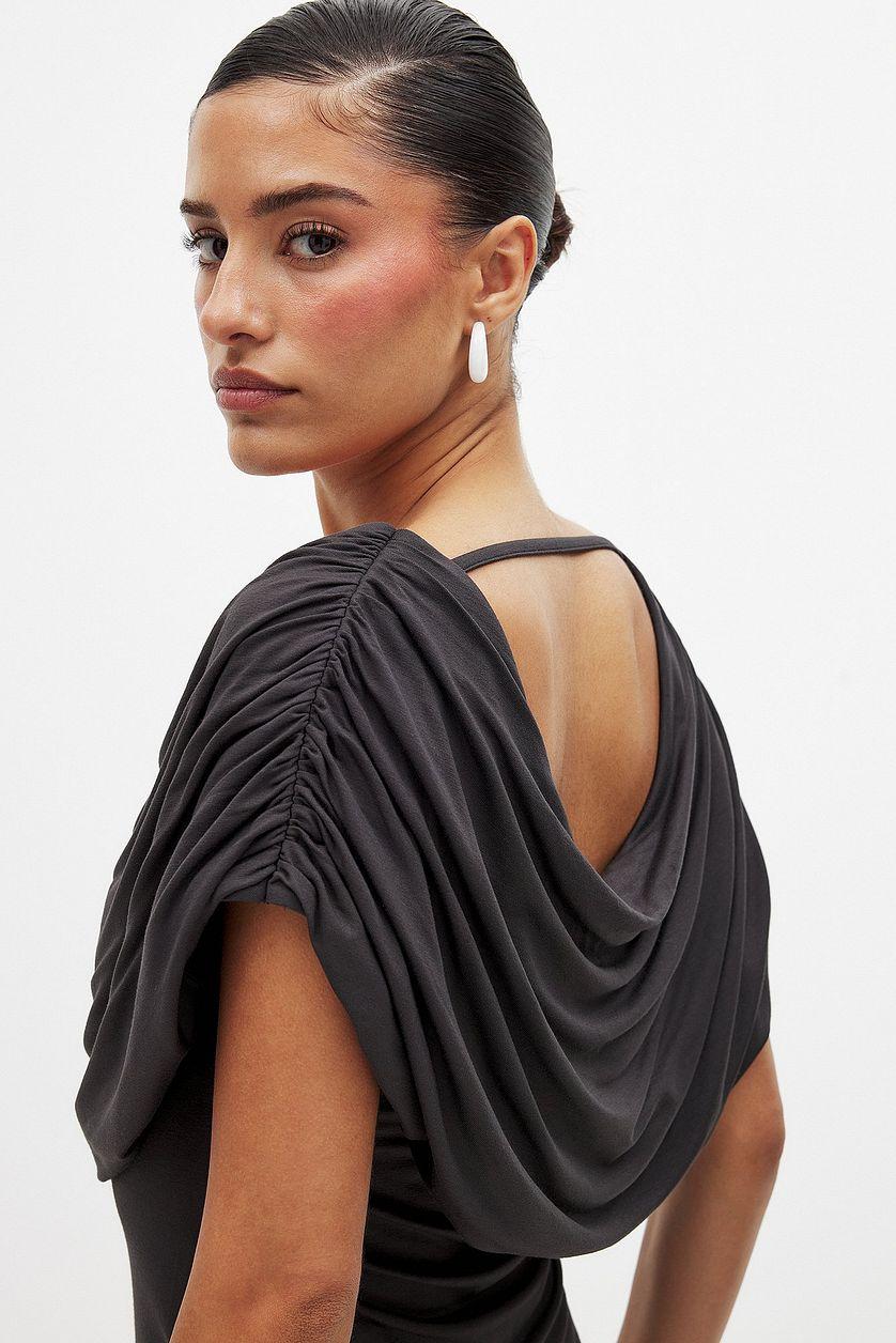 Soft Line Draped Top Product Image