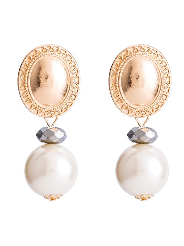 Geometric Drop Earrings Product Image