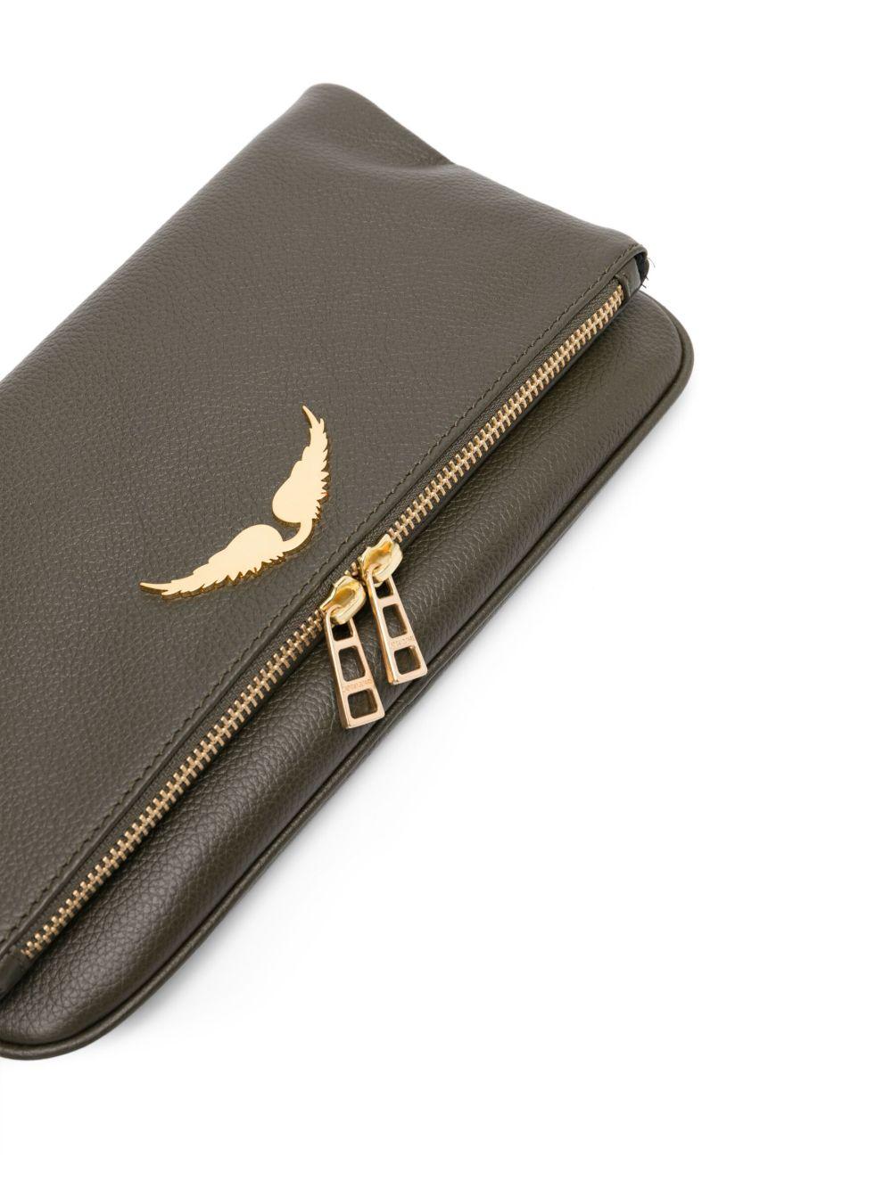 Rock leather crossbody bag Product Image