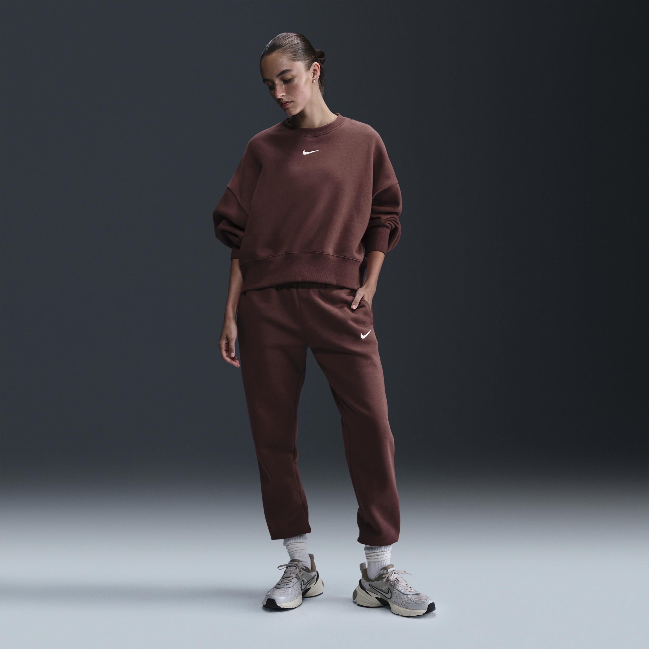 Women's Nike Sportswear Phoenix Fleece Over-Oversized Crew-Neck Sweatshirt Product Image