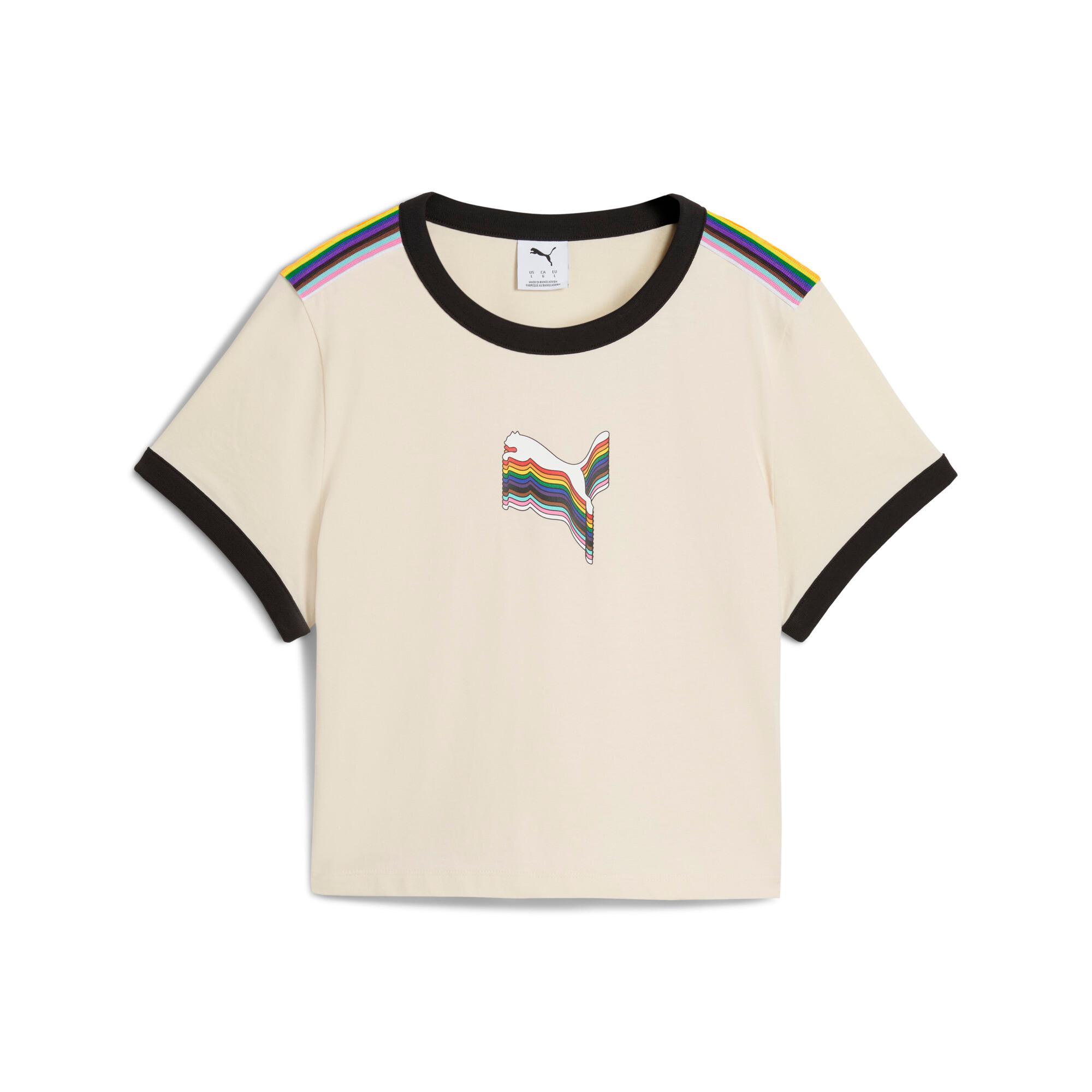 EQUAL LOVE CONFEDERATION Graphic Baby Tee Women Product Image