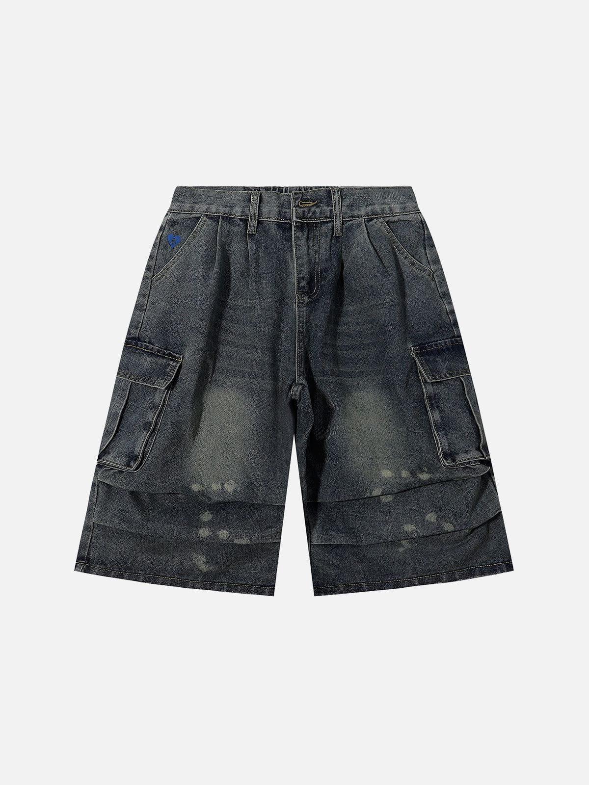 Aelfric Eden Multi Pocket Washed Longline Jorts Product Image