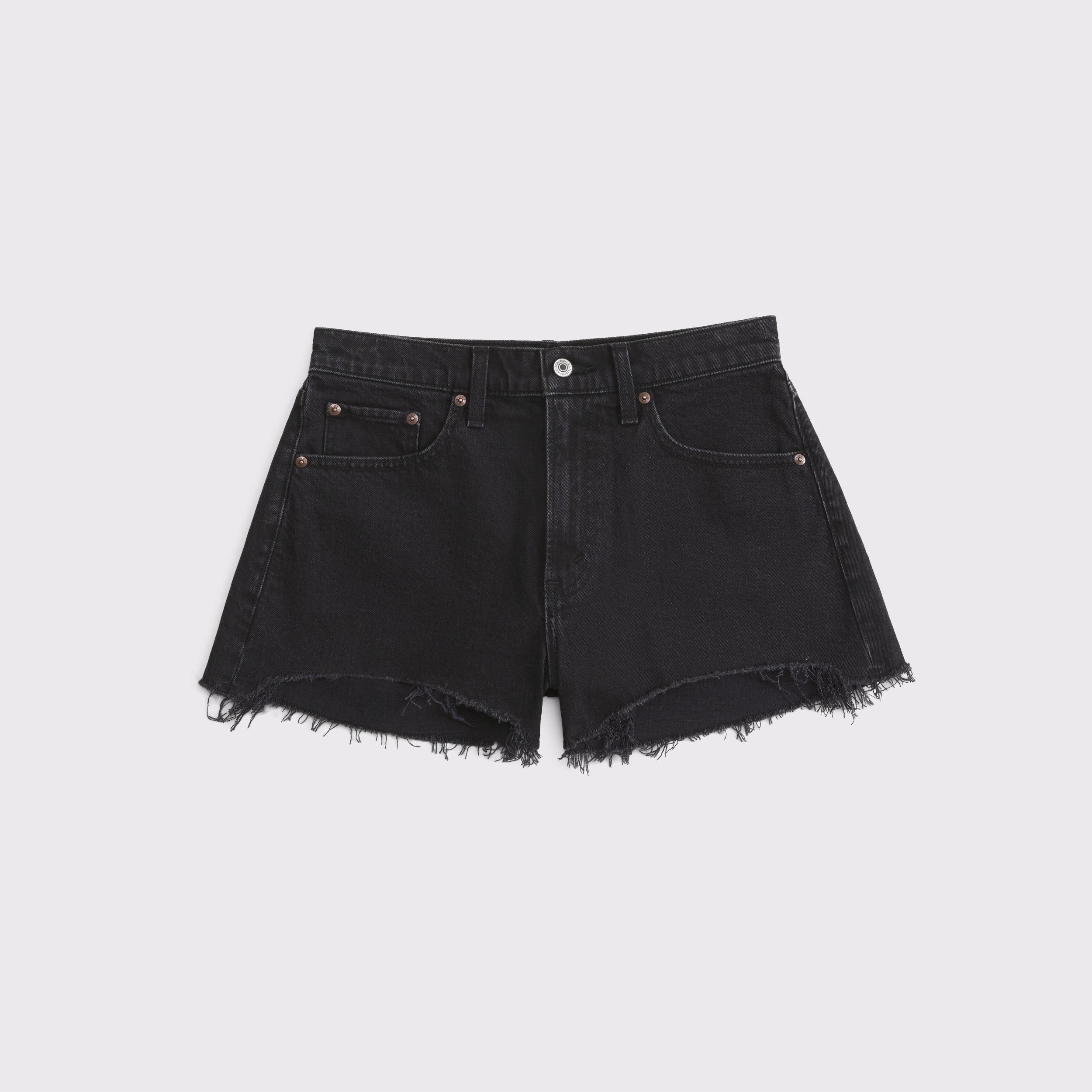 Curve Love High Rise Mom Short Product Image