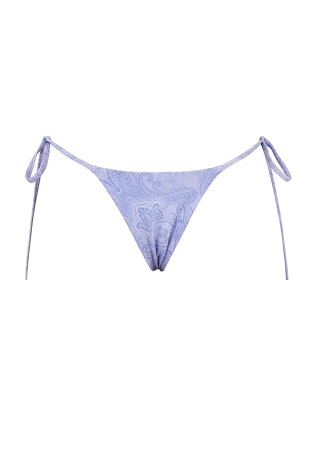 Tahiti  lavender paisley tie side bikini bottom Product Image