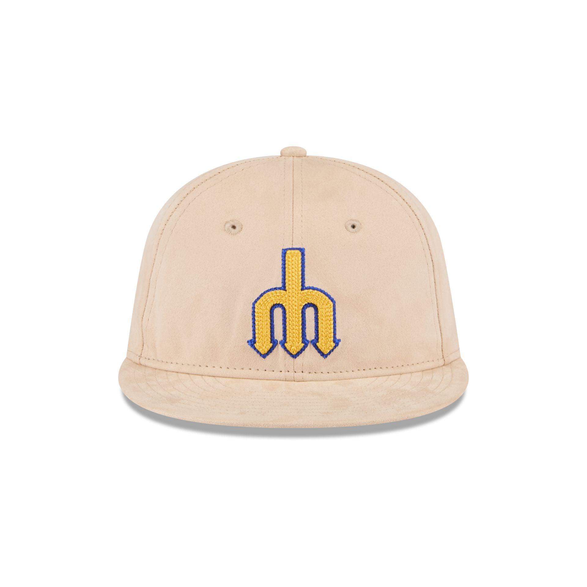 Seattle Mariners Stone Suede Retro Crown 9FIFTY Snapback Hat Male Product Image