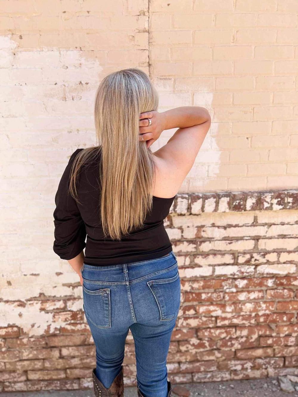 PLUS On The Horizon Black Top* Product Image