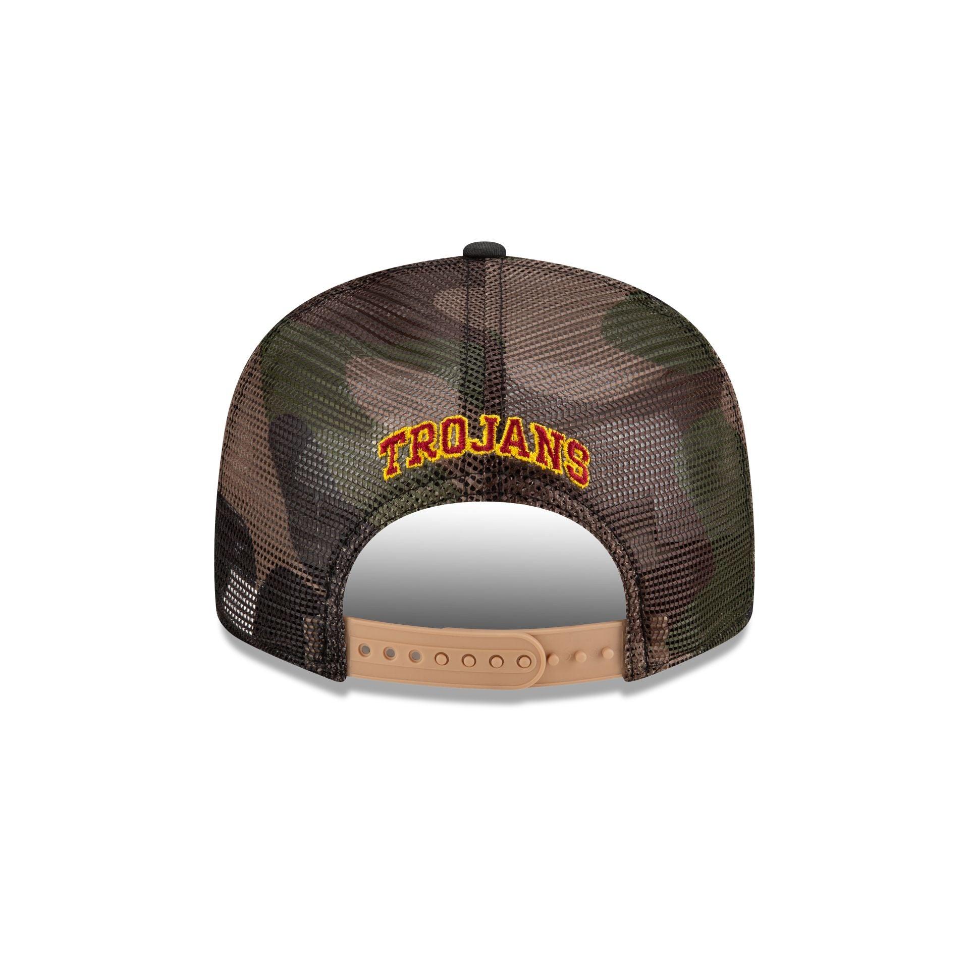 USC Trojans Camo 9FIFTY Trucker Hat Male Product Image