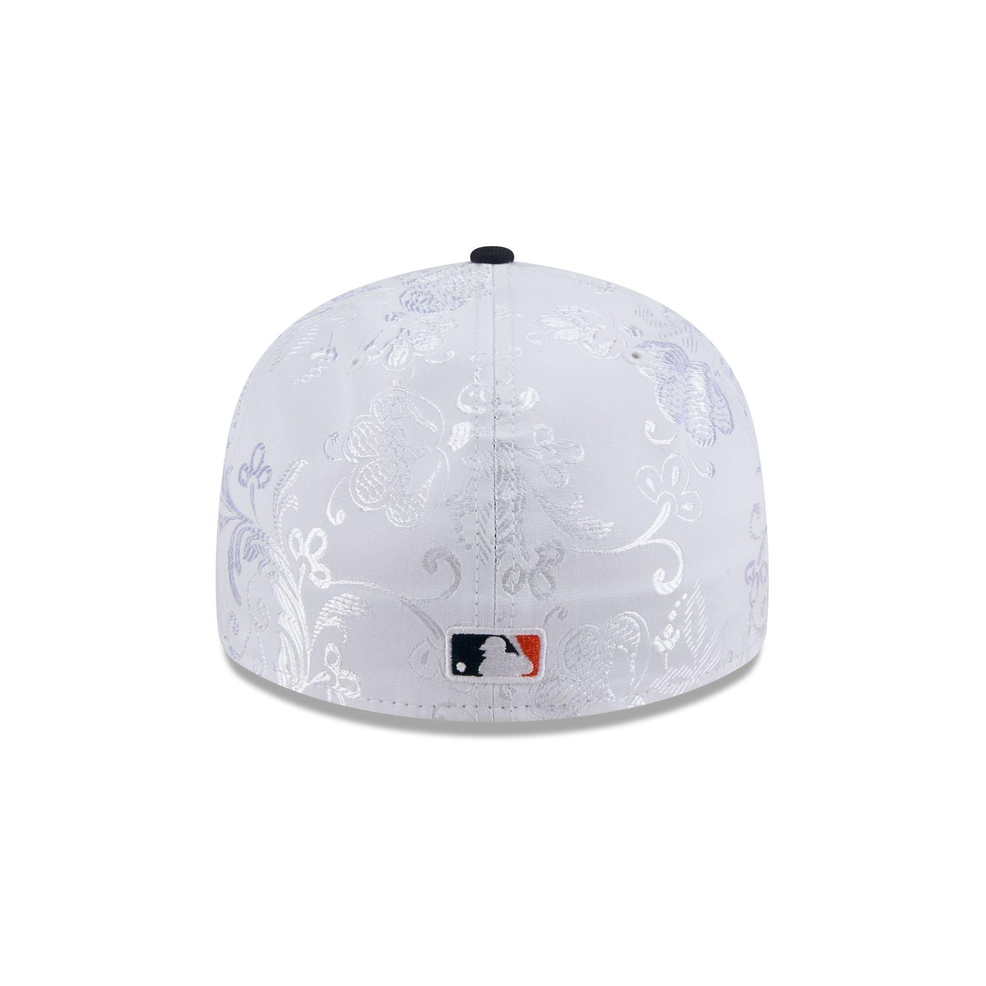 Detroit Tigers Floral Shine Low Profile 59FIFTY Fitted Hat Male Product Image