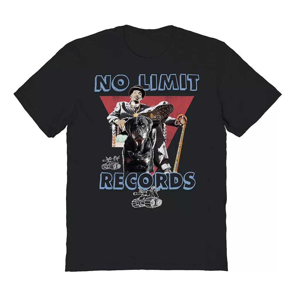 Men's No Limit Records Graphic Tee, Size: Medium, Black Product Image