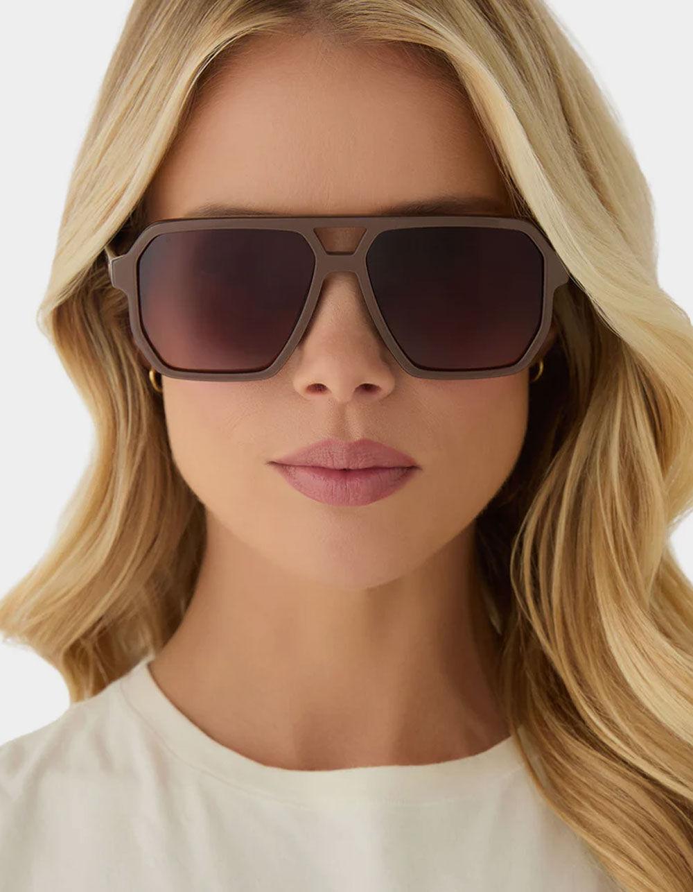 DIFF EYEWEAR Cameron Sunglasses - BROWN Product Image