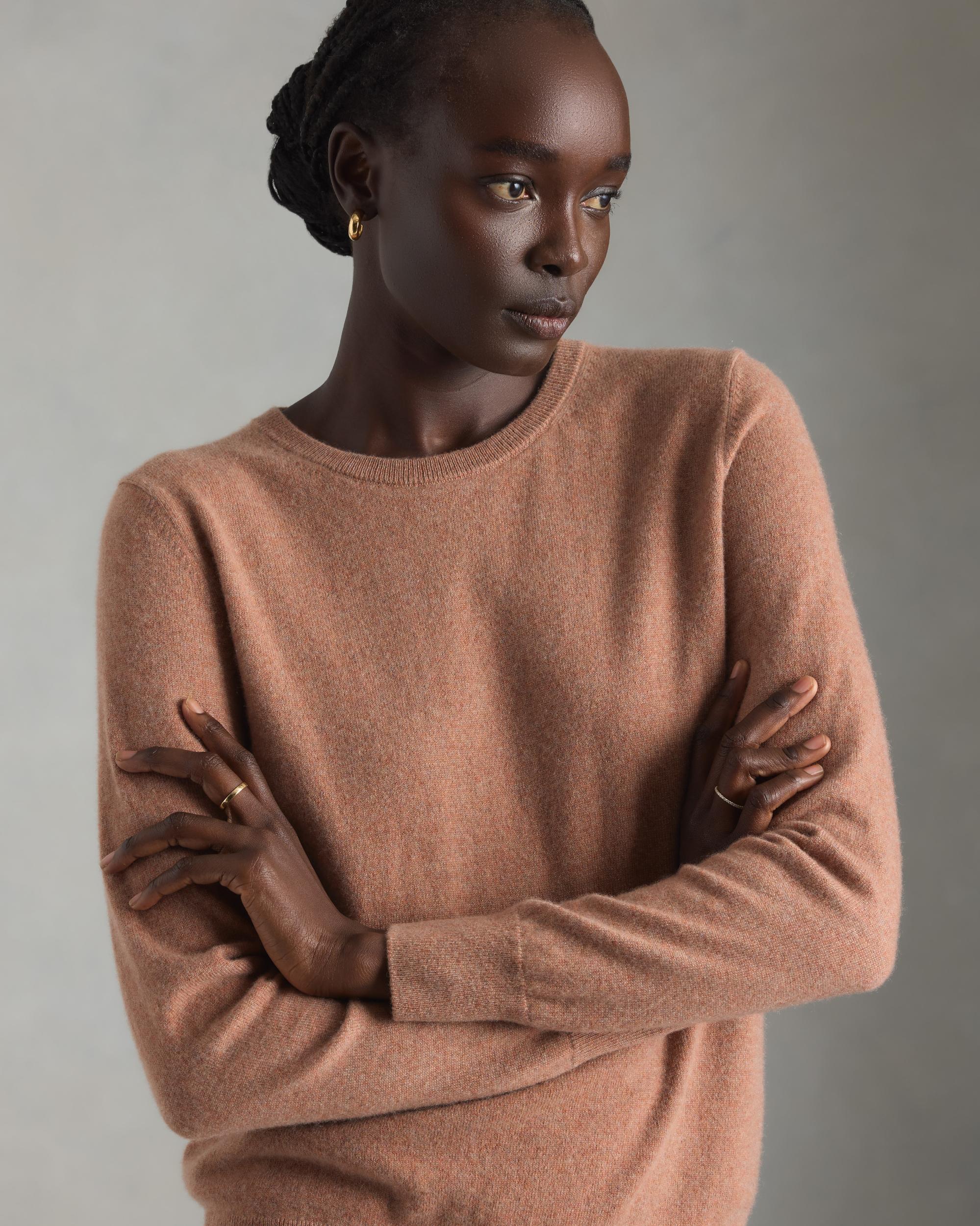 Quince | Women's Mongolian Cashmere Crewneck Sweater Size XS Product Image