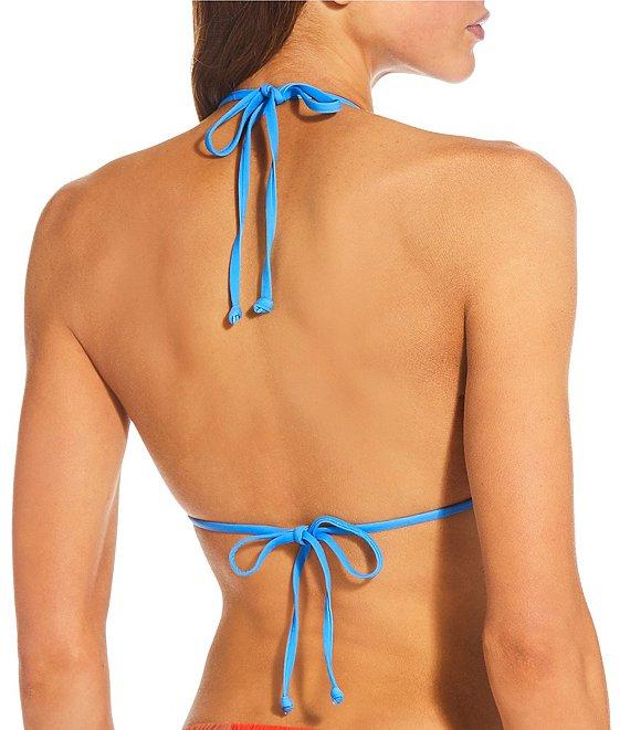 Billabong Feel Heat Hike Multi Color Placement Print Tie Side Hipster Swim Bottom Product Image