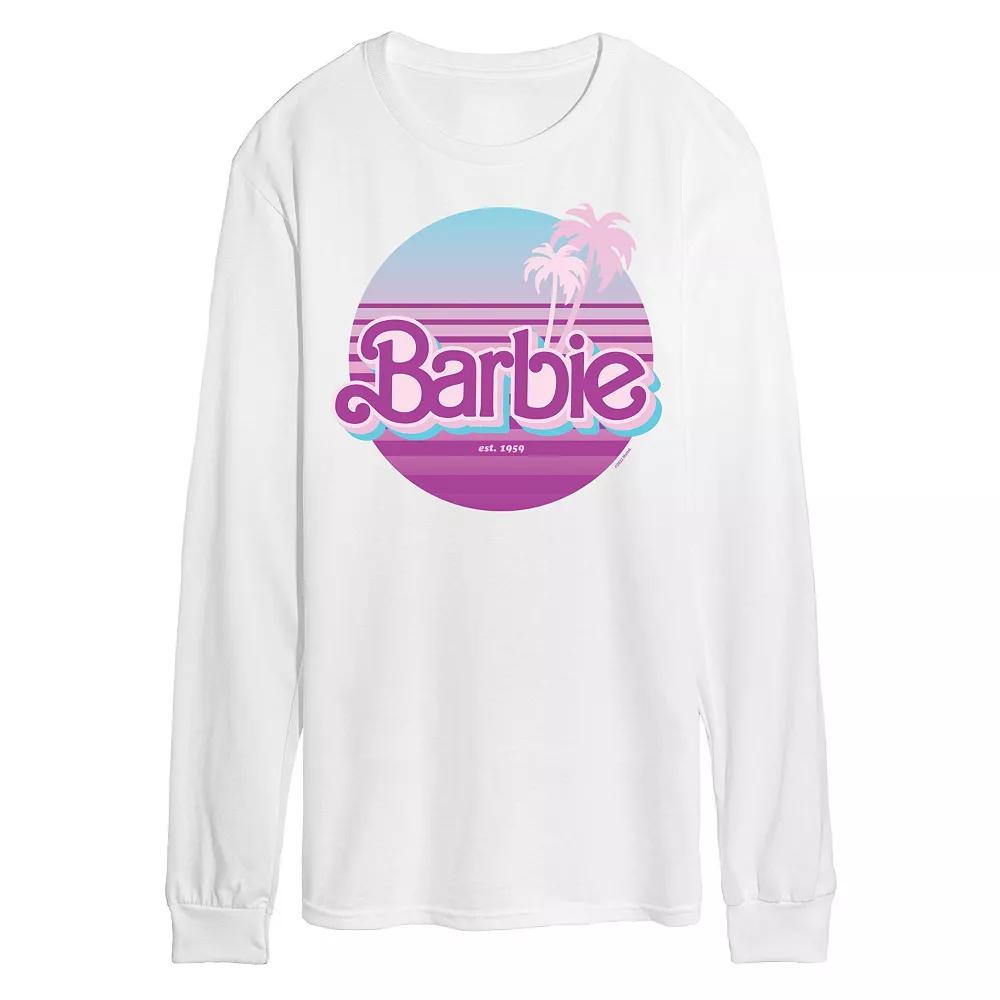Men's Barbie Dream Summer Retro Sunset Long Sleeve,  Product Image