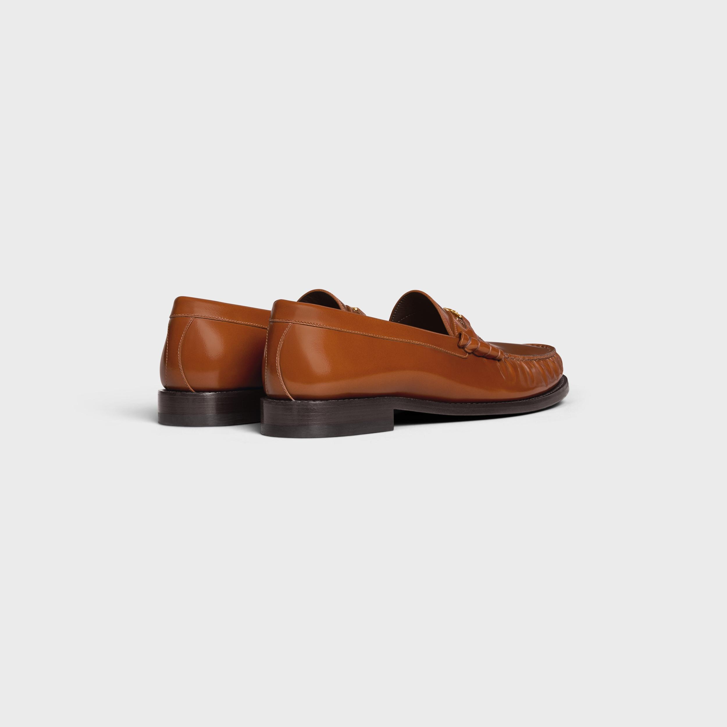 CELINE LUCO TRIOMPHE LOAFER IN POLISHED BULL Product Image