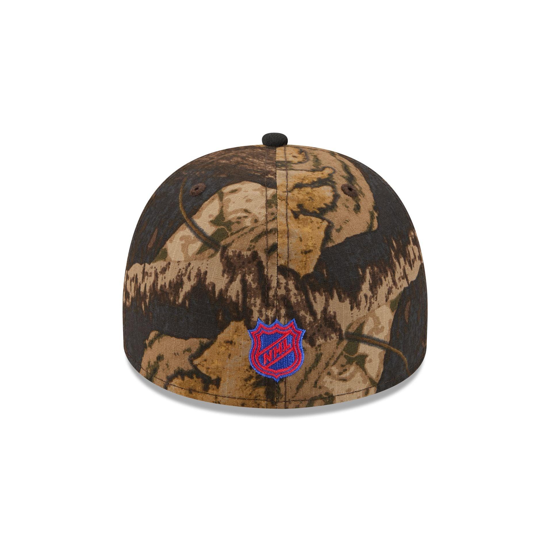 New York Rangers Ripstop Camo 59FIFTY A-Frame Fitted Hat Male Product Image
