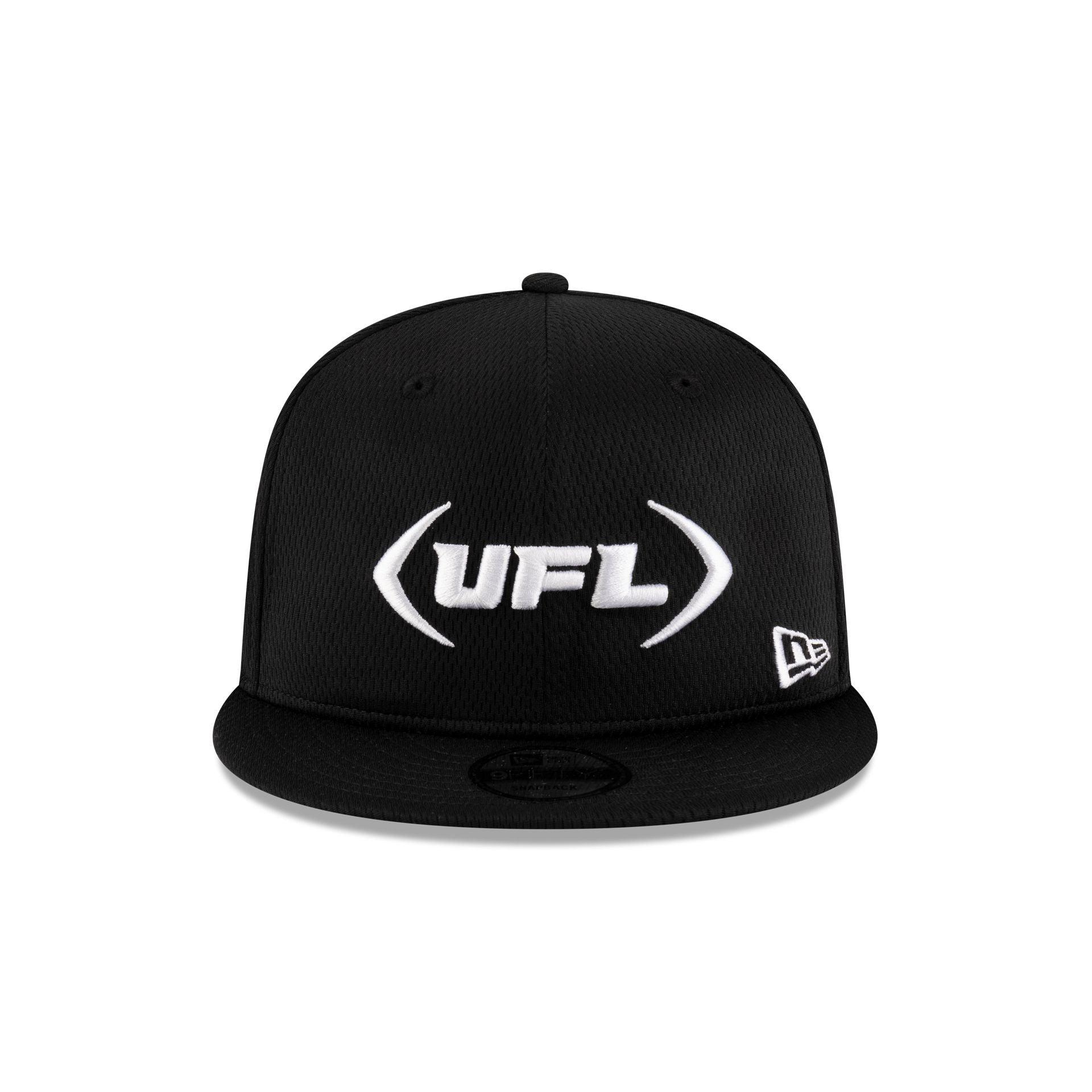 UFL Black 9FIFTY Snapback Hat Male Product Image
