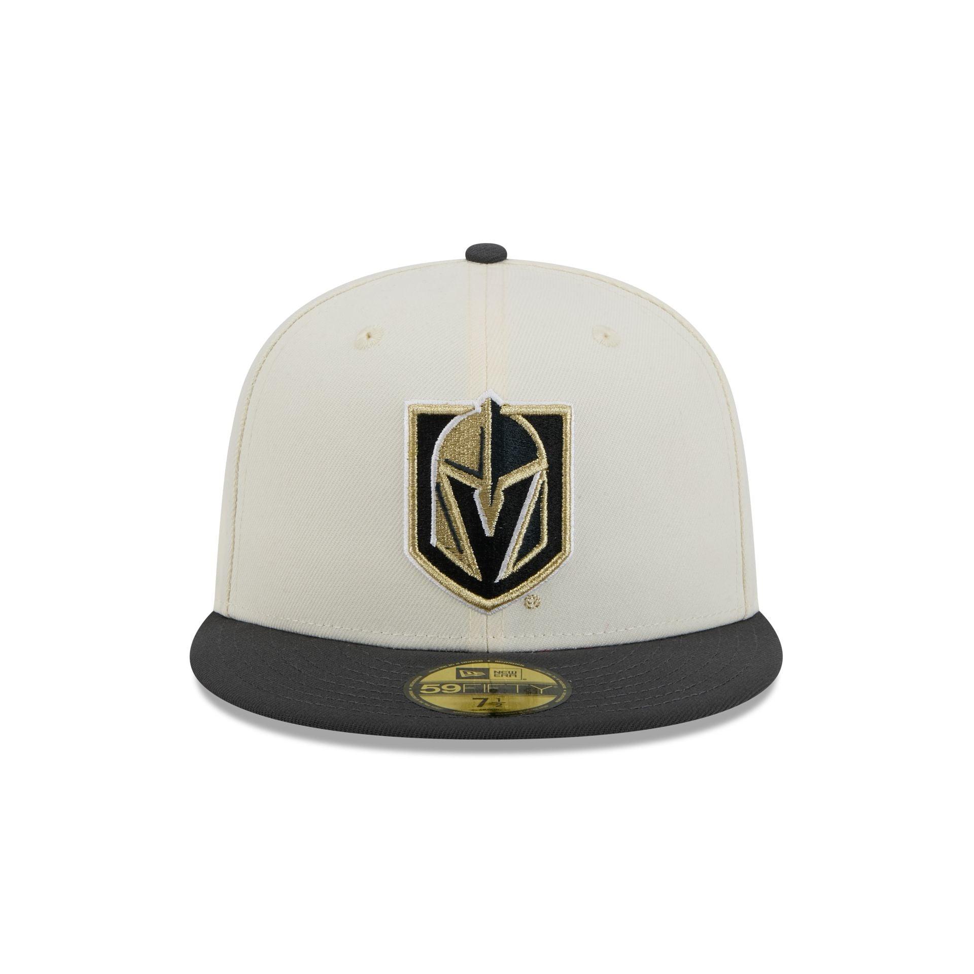 Vegas Golden Knights Chrome White 59FIFTY Fitted Hat Male Product Image