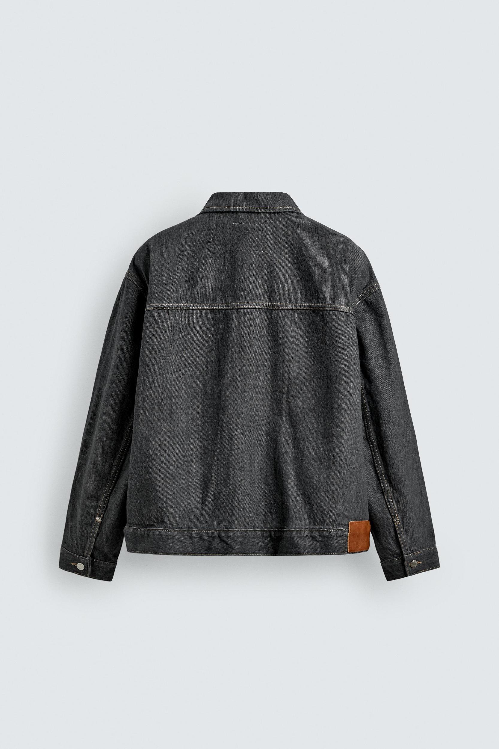 OVERSIZED FIT DENIM JACKET Product Image