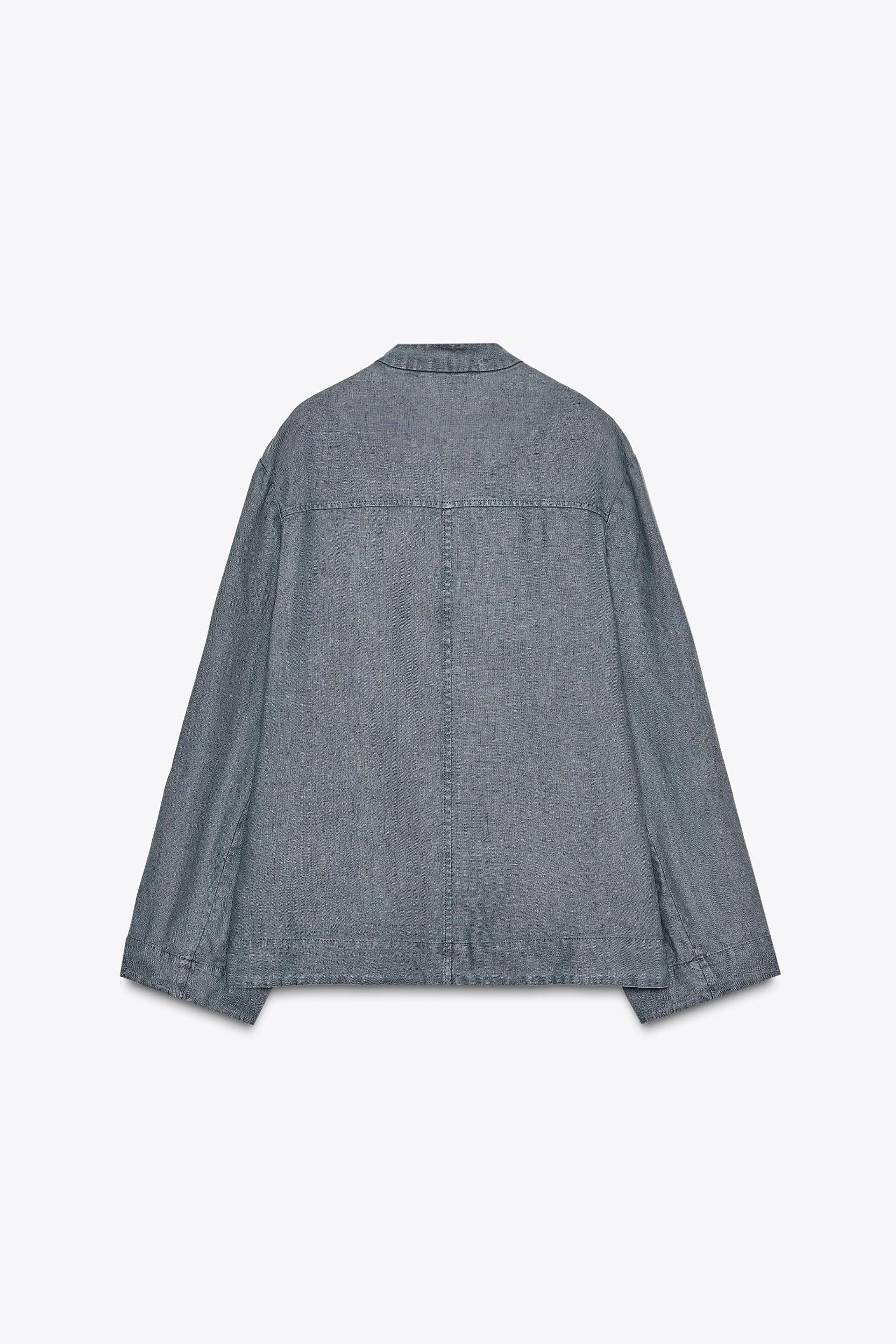 ZW COLLECTION PLEATED LINEN PANTS Product Image