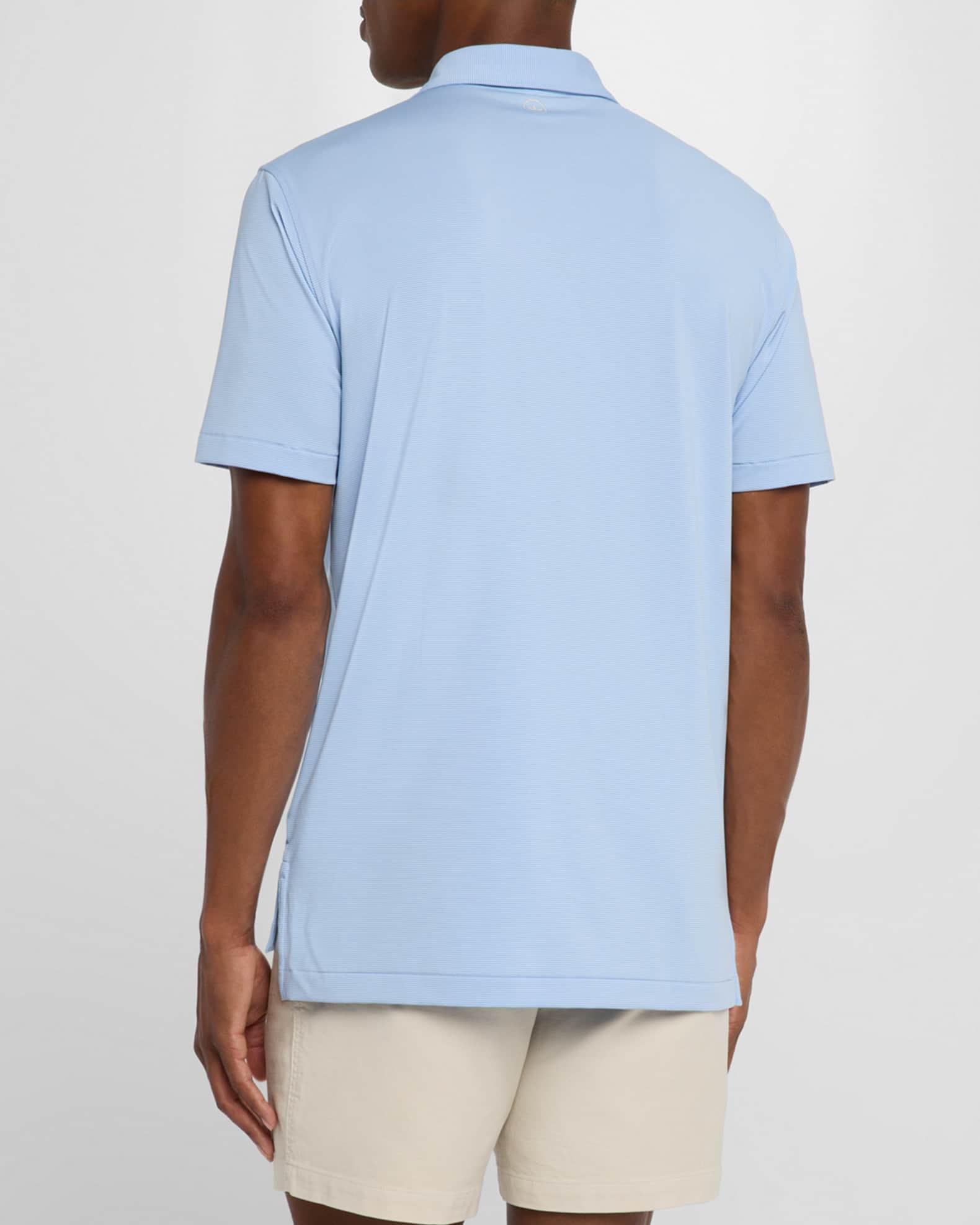 Men's Jubilee Stripe Performance Jersey Polo Shirt Product Image