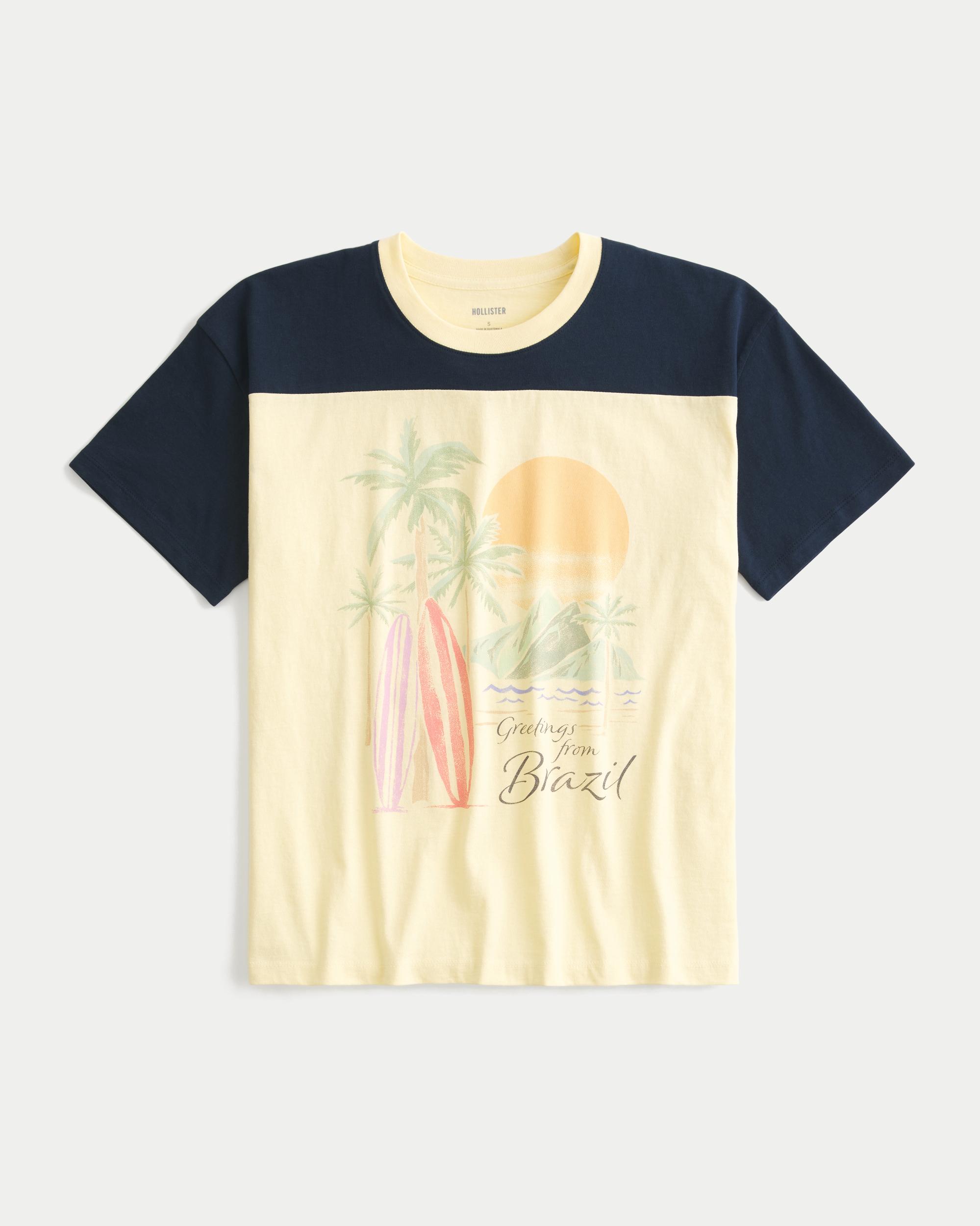 Oversized Brazil Graphic Tee Product Image