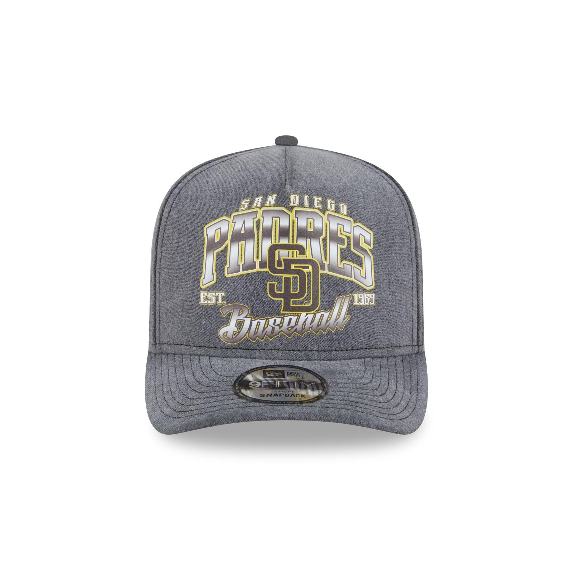 Columbus Blue Jackets Washed 9FIFTY A-Frame Snapback Hat Male Product Image