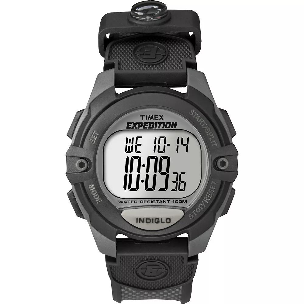 Men's Timex Expedition Digital Watch - Gray/Black T40941JT Product Image