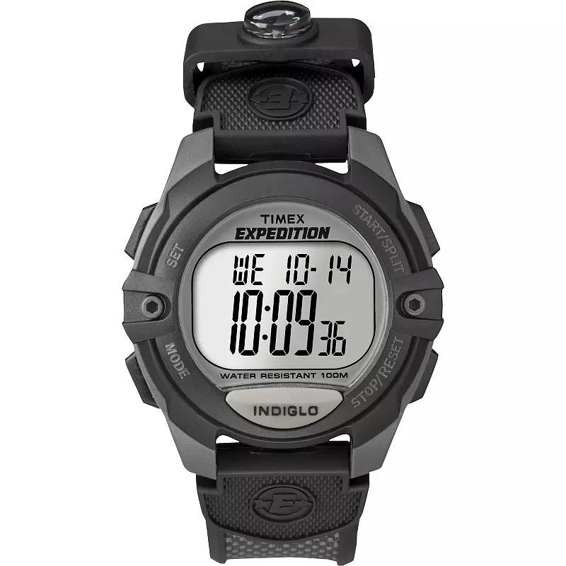 Men's Timex Expedition Digital Watch - Gray/Black T40941JT Product Image
