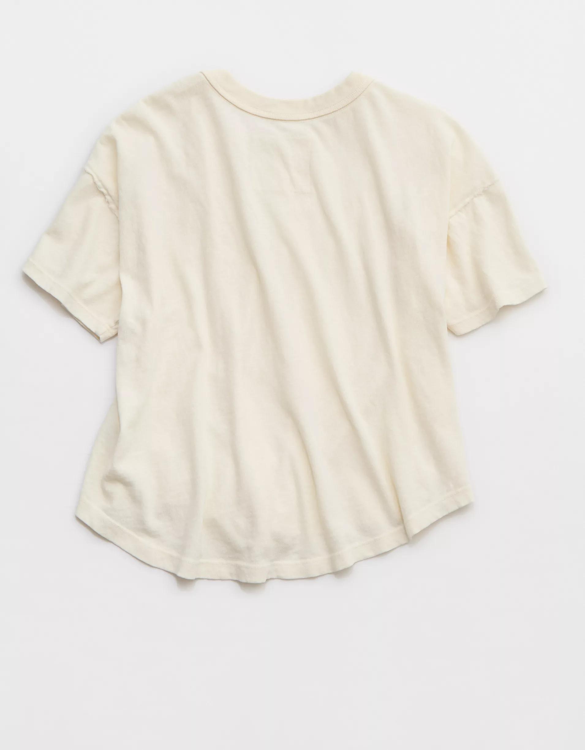 Aerie Summer Breeze Cropped T-Shirt Product Image