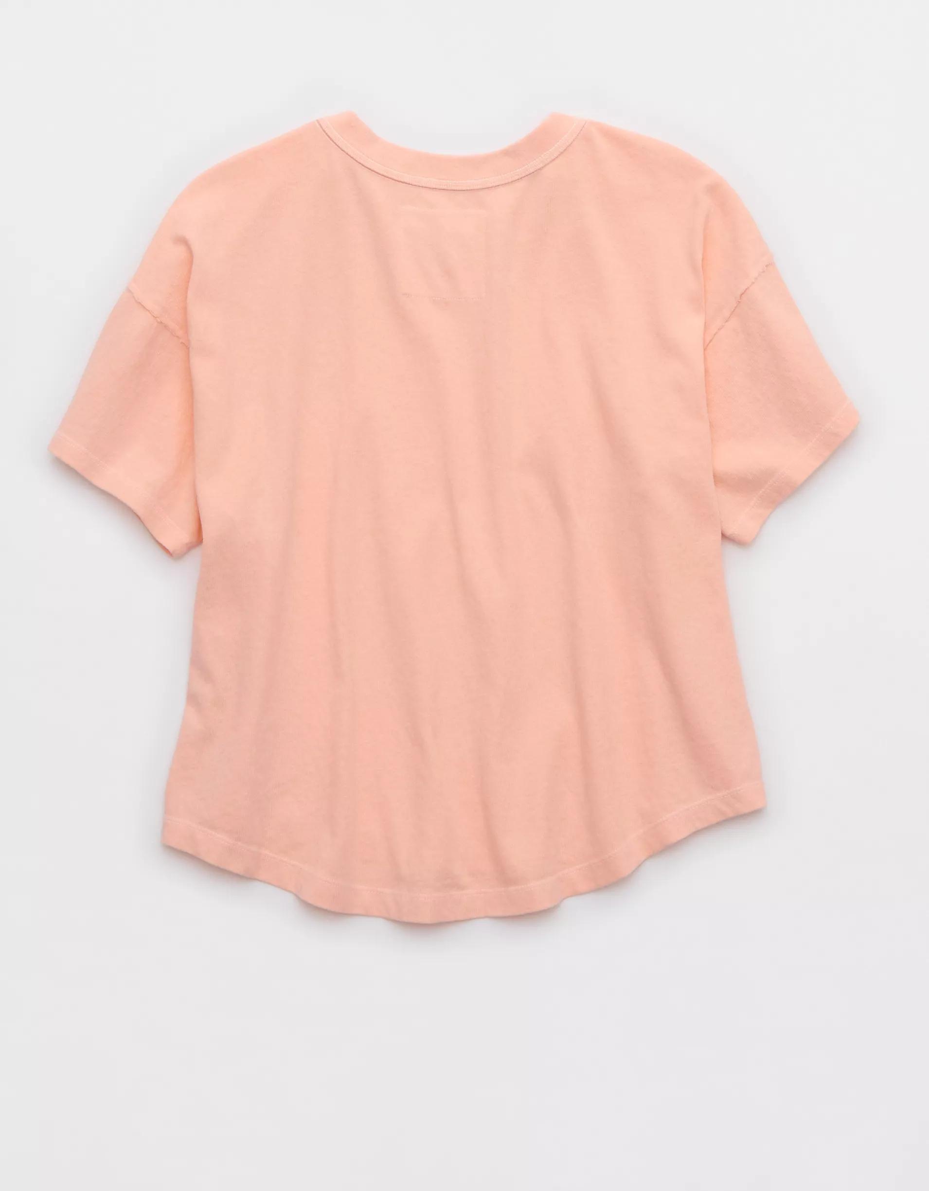 Aerie Summer Breeze Cropped T-Shirt Product Image