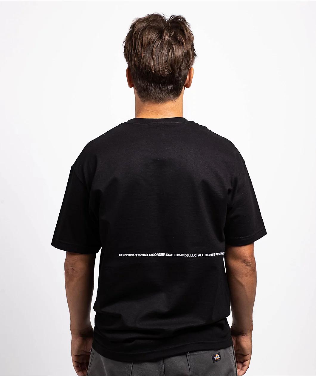 Disorder Eagle Black T-Shirt Product Image