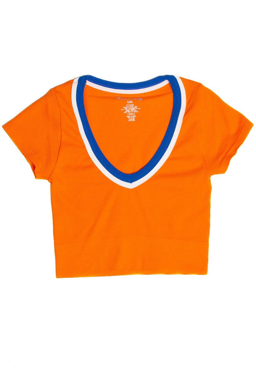 Deep V Seamless Ringer Product Image