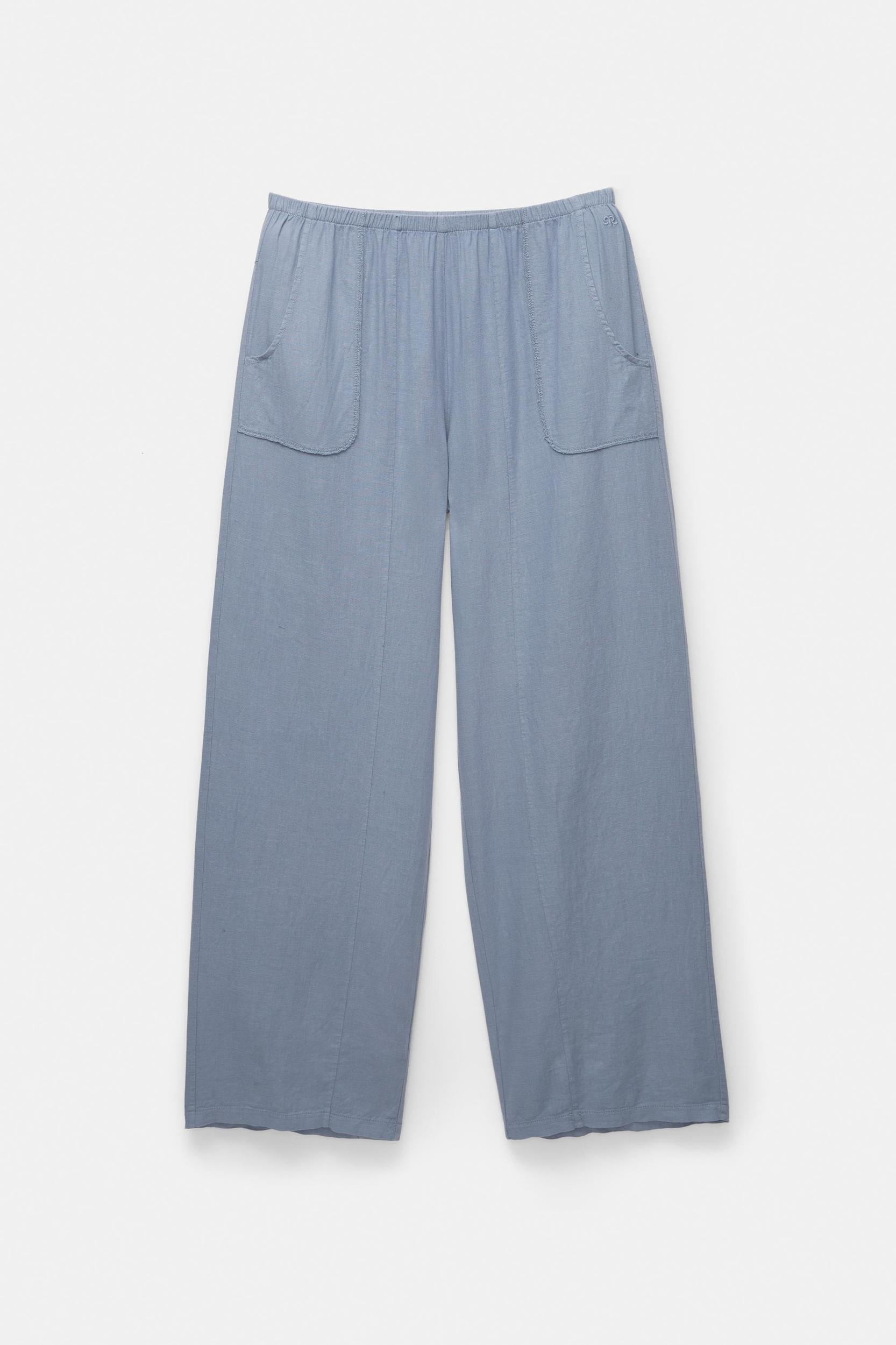 Flowy pants with linen Product Image