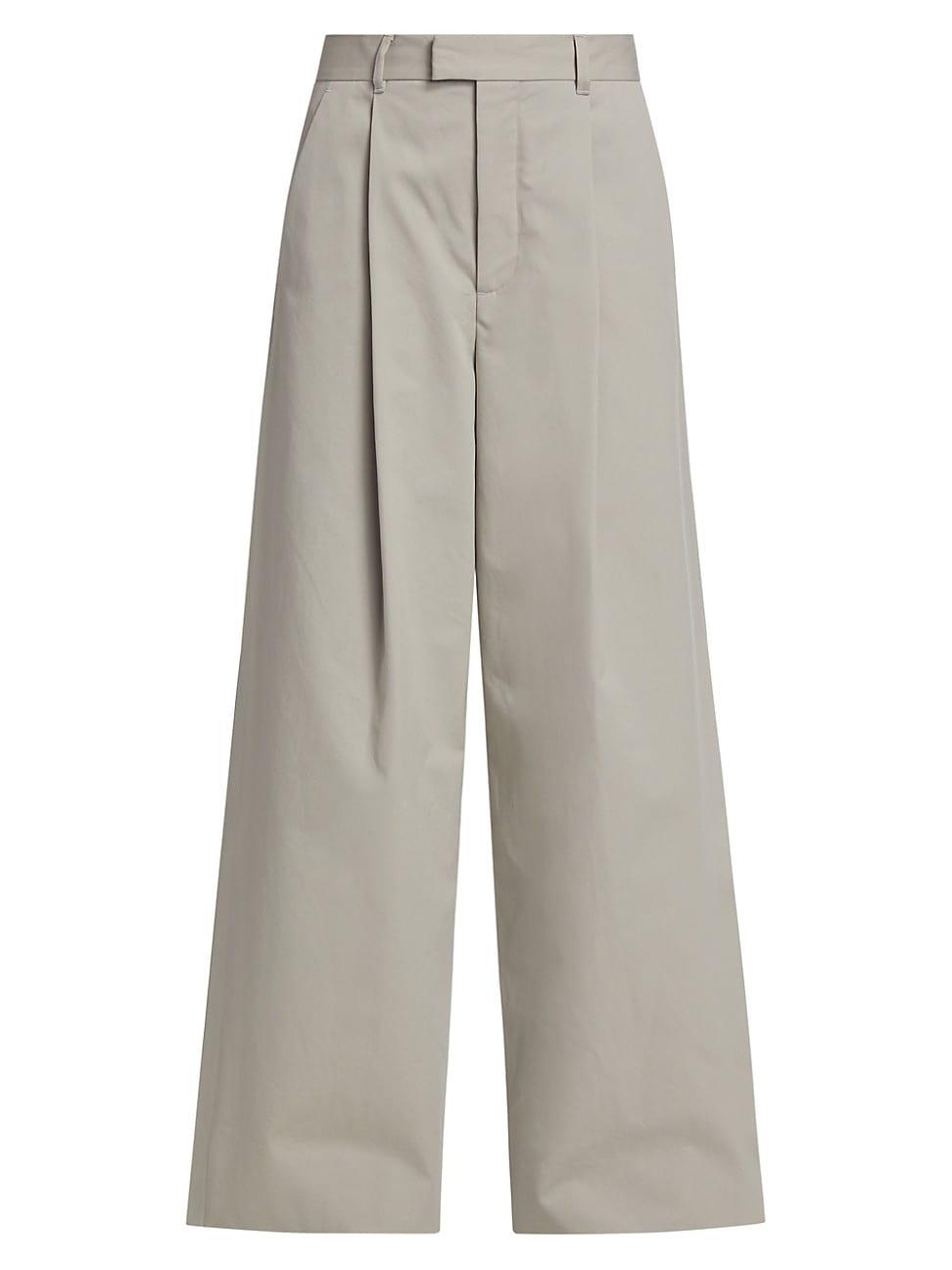 Womens Alan Waterproof Cotton Wide-Leg Pants Product Image