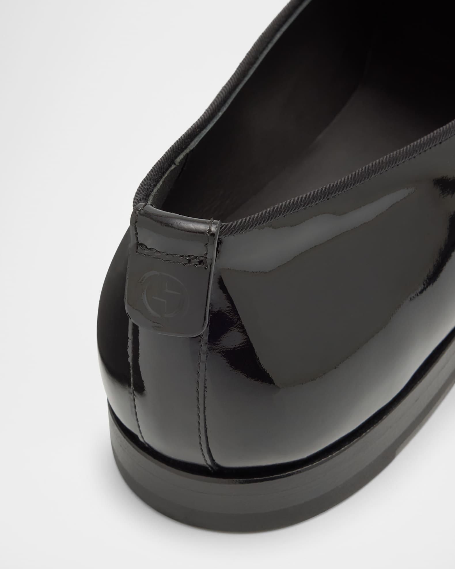 Men's Leather and Velvet Loafers Product Image