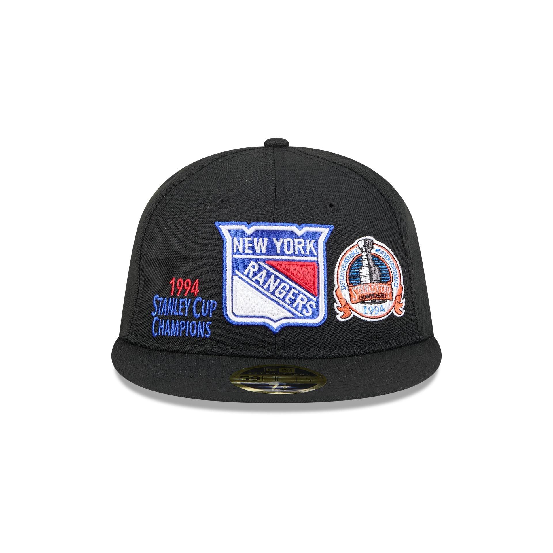New York Rangers Championship Pack Retro Crown 59FIFTY Fitted Hat Male Product Image