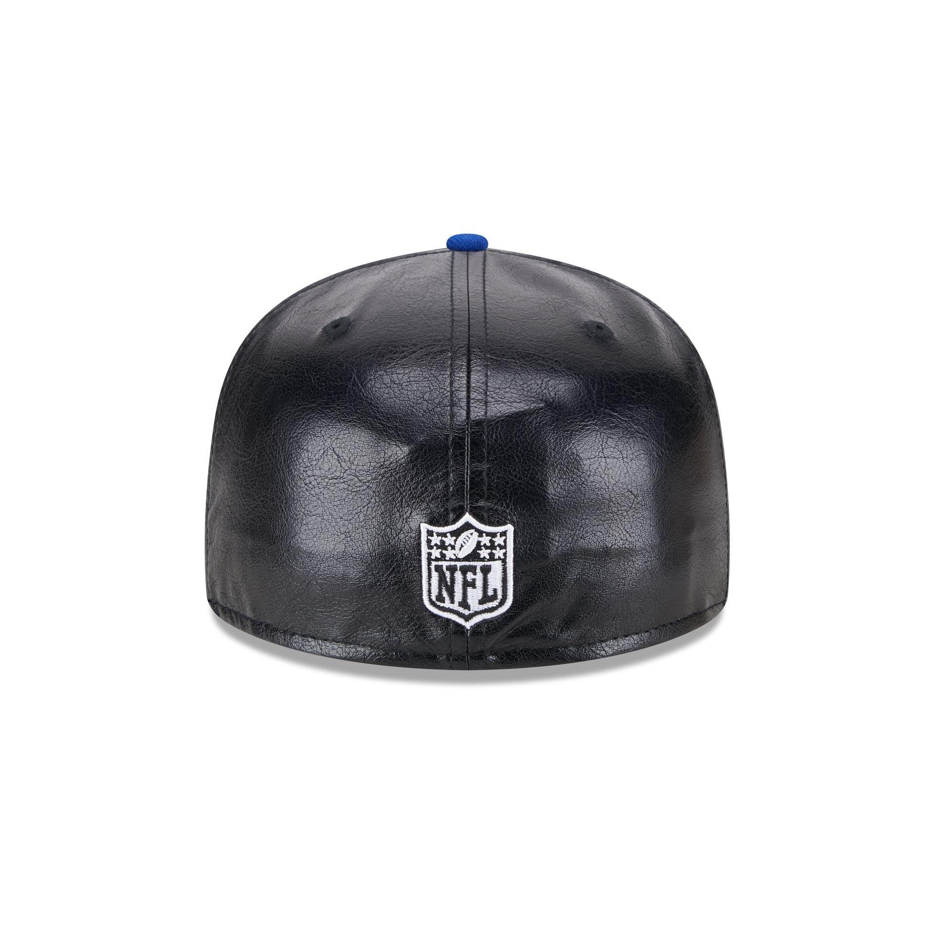 Green Bay Packers Faux Leather Crown 59FIFTY Fitted Hat Male Product Image