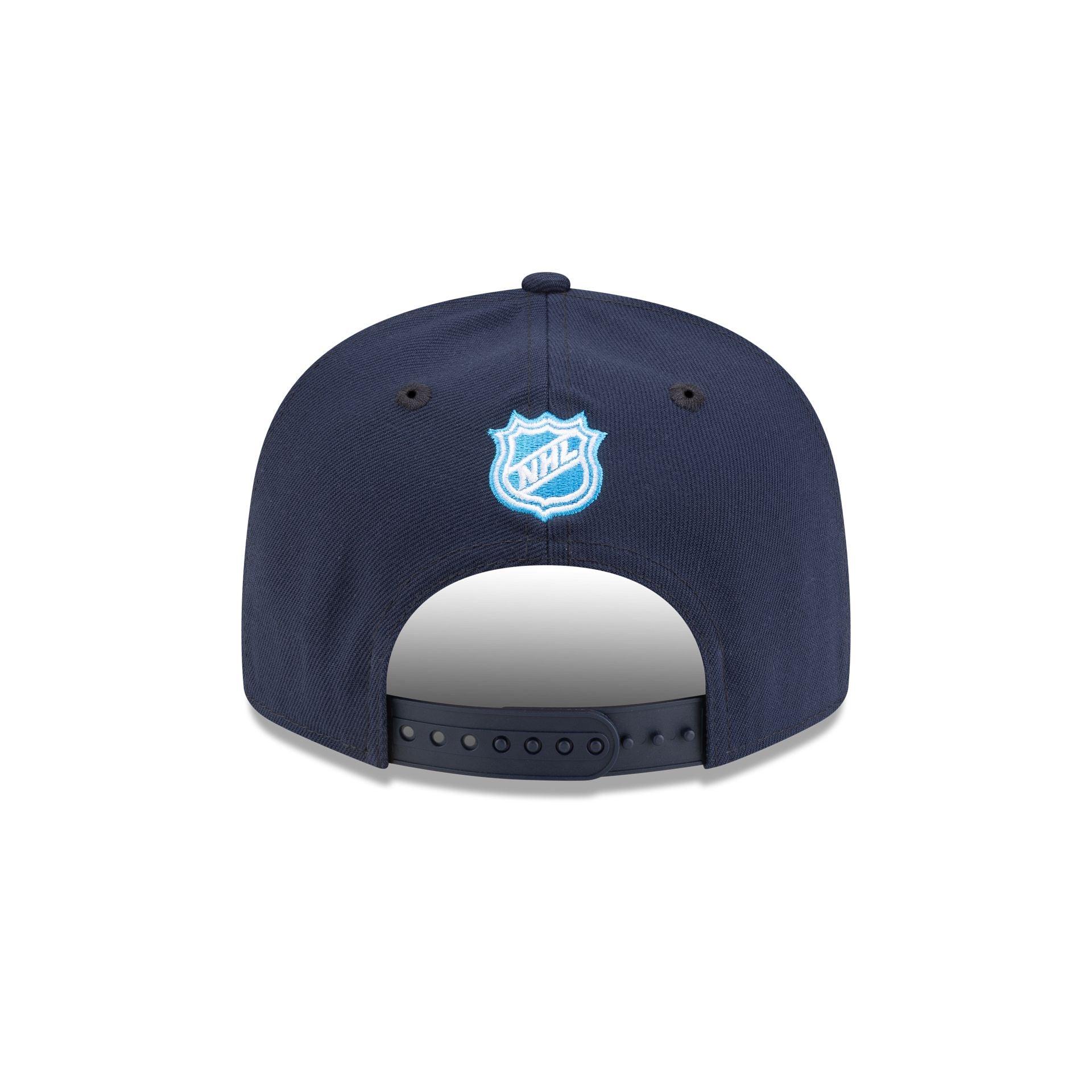 New York Knicks 1976-1977 Hardwood Classics Majestic Blue 59FIFTY Fitted Hat Male Product Image