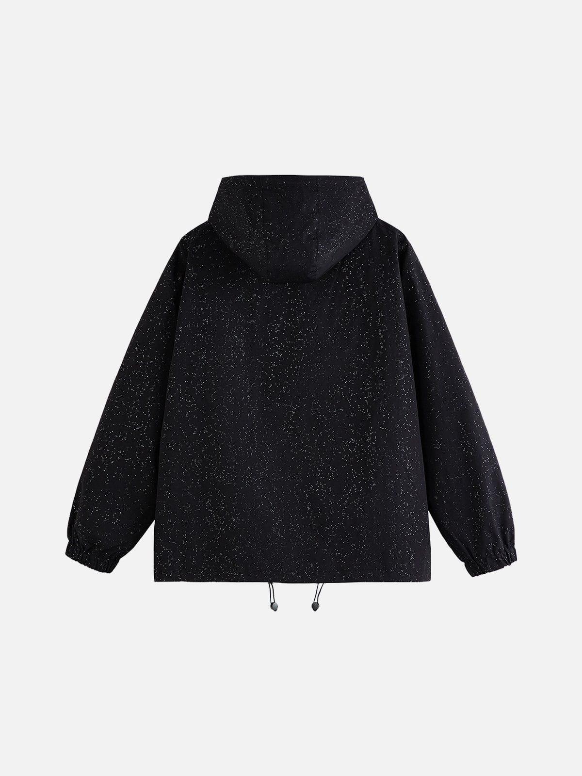 Aelfric Eden Hotfix Rhinestone Hooded Jacket Product Image