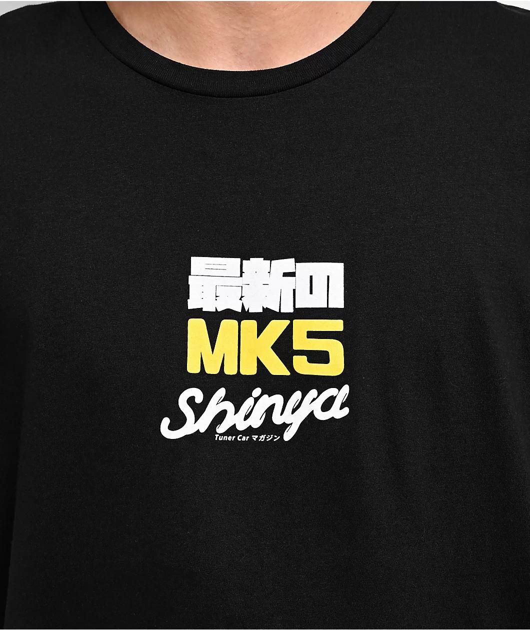 Shinya Underground Black T-Shirt Product Image