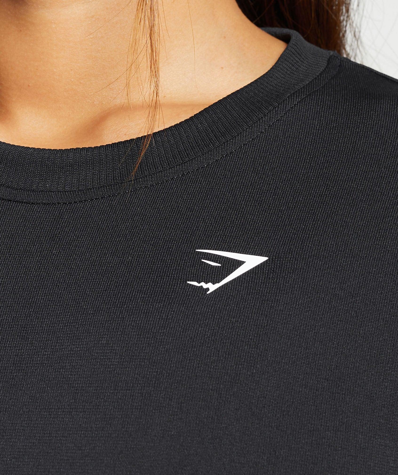 Gymshark Everyday Seamless T-Shirt - Black Female Product Image