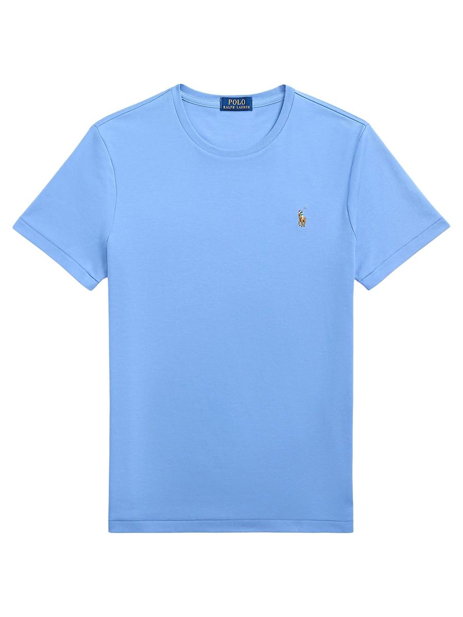 Mens Custom-Slim-Fit Soft Cotton T-Shirt Product Image