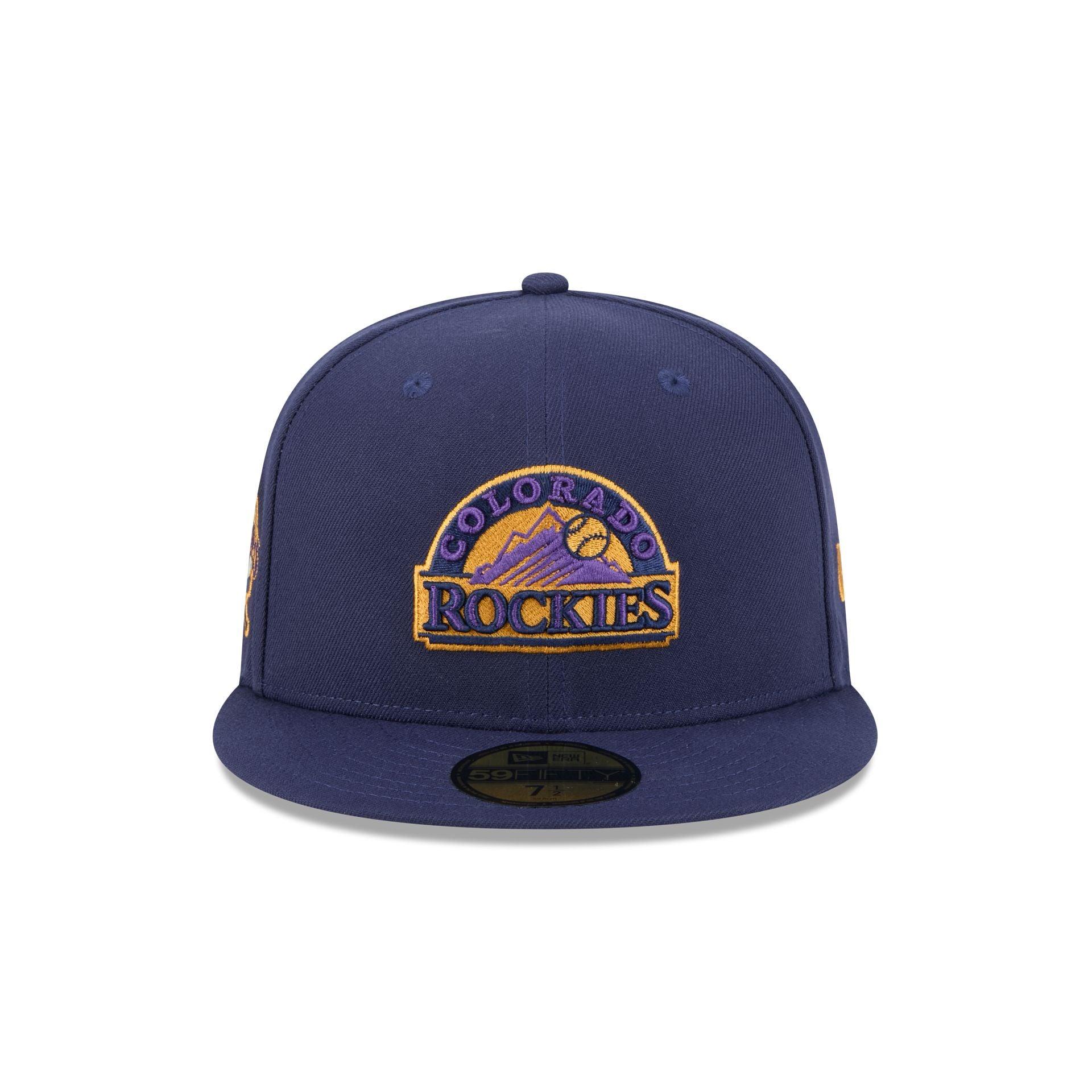 Men's New Era Navy Atlanta Braves 2025 59FIFTY Day 59FIFTY Fitted Hat with Pins,  Product Image