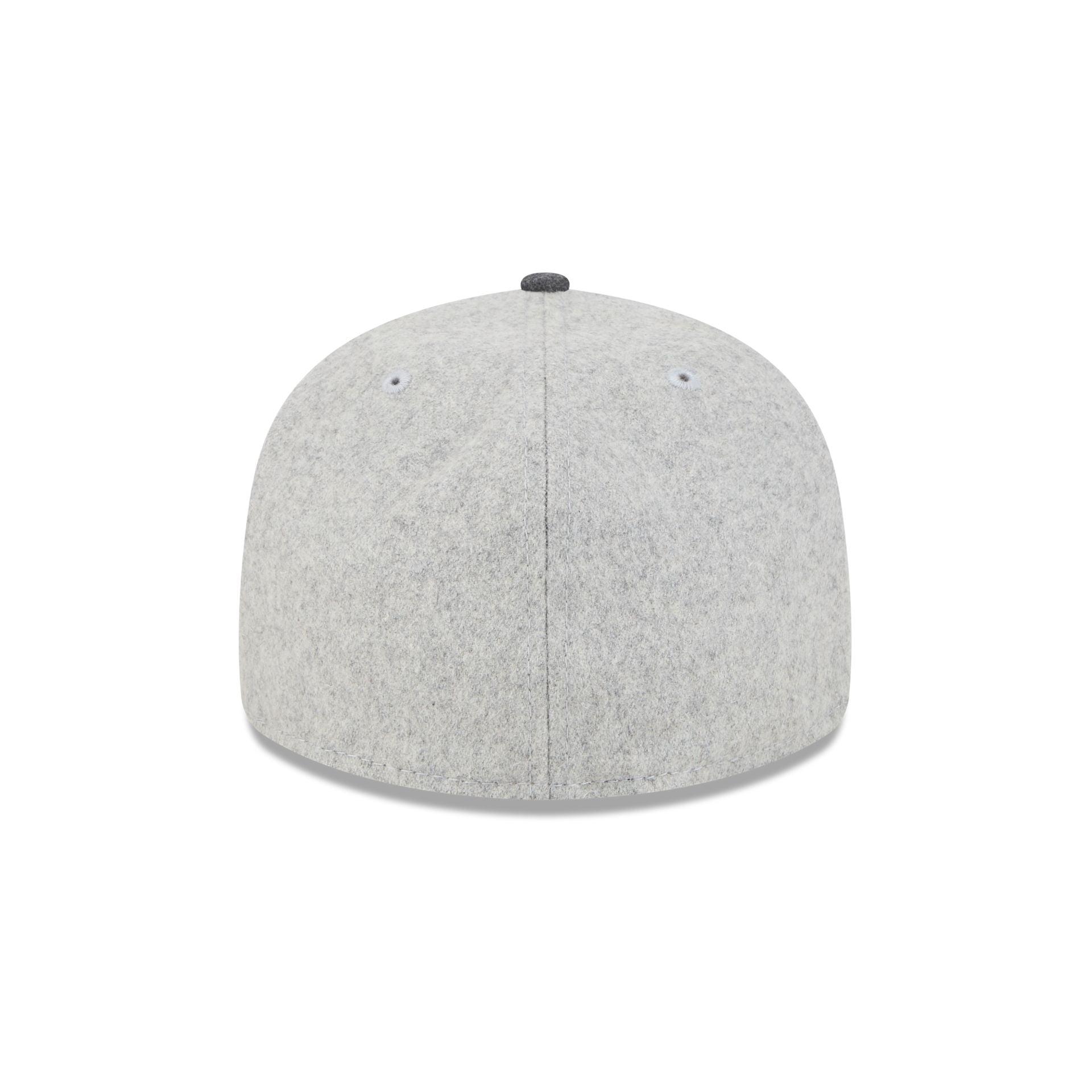 New Era Cap Heather Gray Melton Wool Retro Crown 59FIFTY Fitted Hat Male Product Image